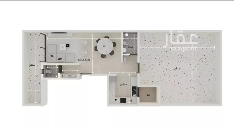 شقة للبيع في شارع محمد البقال, حي المنار, مدينة الرياض, منطقة الرياض صورة 2