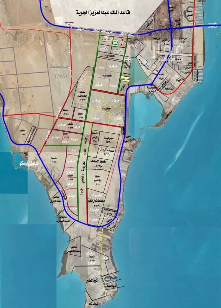 أرض للبيع في شارع 0000, حي الأمواج, مدينة الخبر, المنطقة الشرقية
