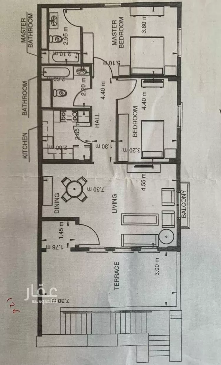 شقة للبيع في شارع شارع صفوى, حي الملك عبدالله الاقتصادية, مدينة مدينة الملك عبدالله الاقتصادية, منطقة مكة المكرمة صورة 2