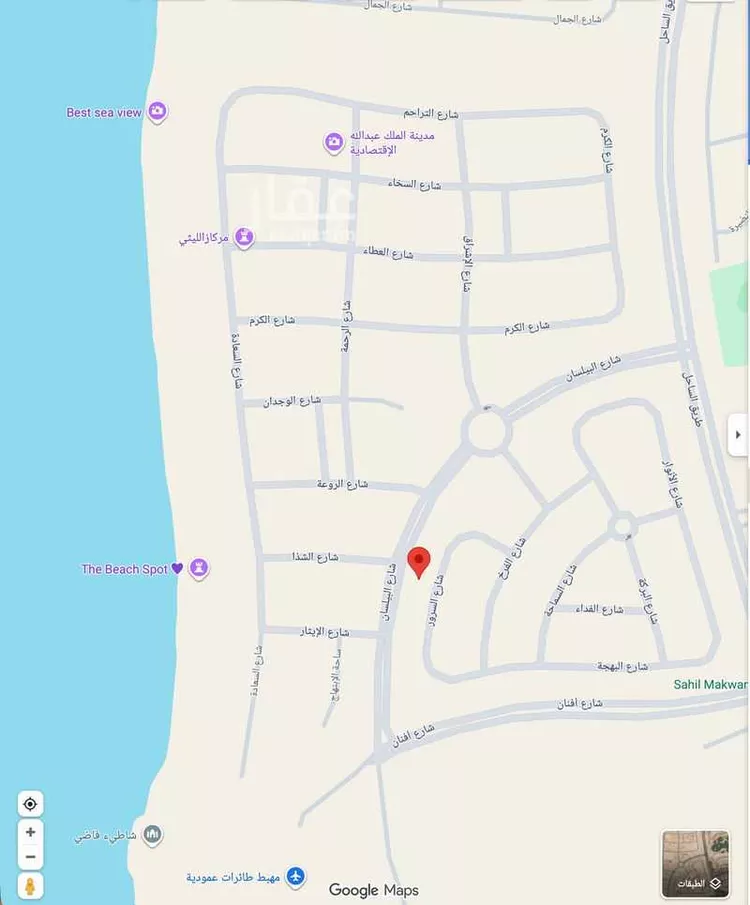 أرض للبيع في شارع السرور, حي الملك عبدالله الاقتصادية, مدينة مدينة الملك عبدالله الاقتصادية, منطقة مكة المكرمة صورة 4