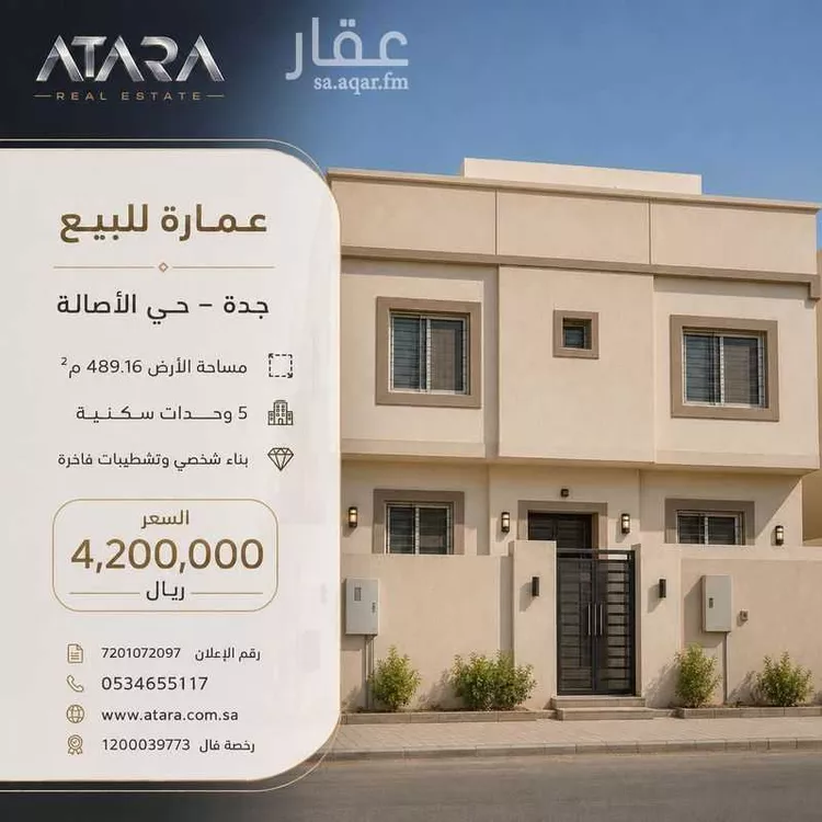 Building for Sale in Jeddah Al Asalah
