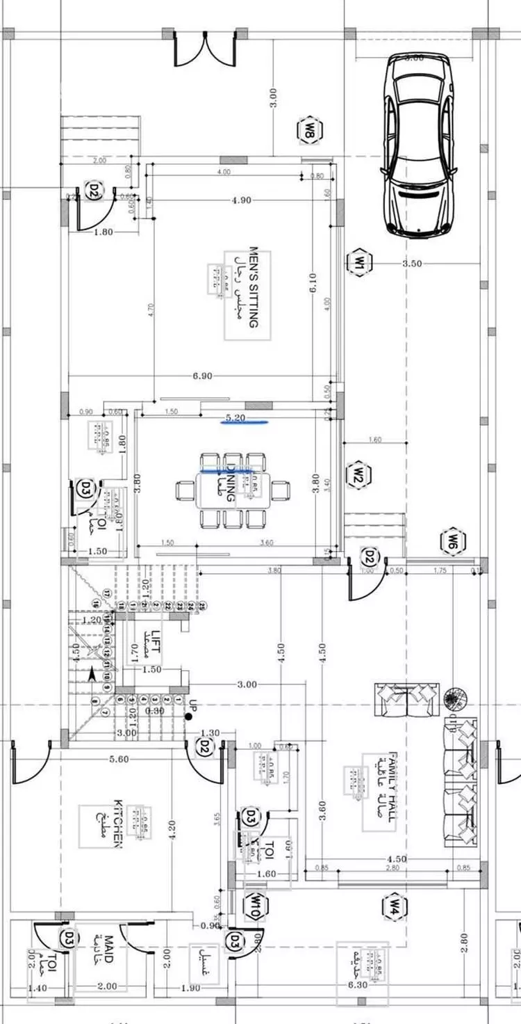 فيلا للبيع في شارع 17 السيف, حي السيف, مدينة الدمام, المنطقة الشرقية صورة 3