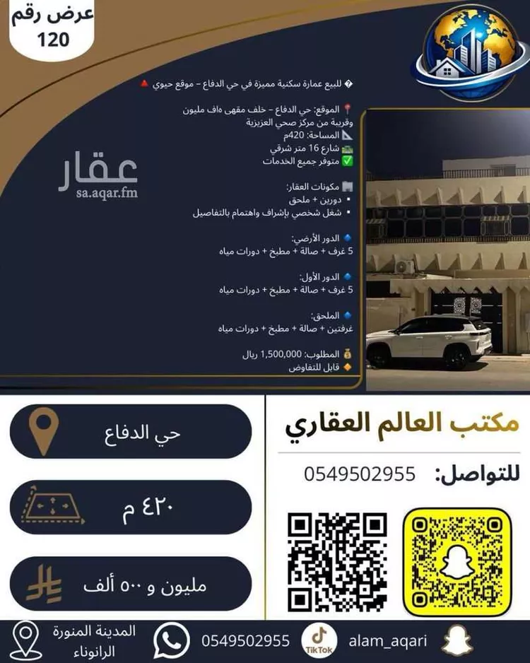 Building for Sale in Medina Ad Difa