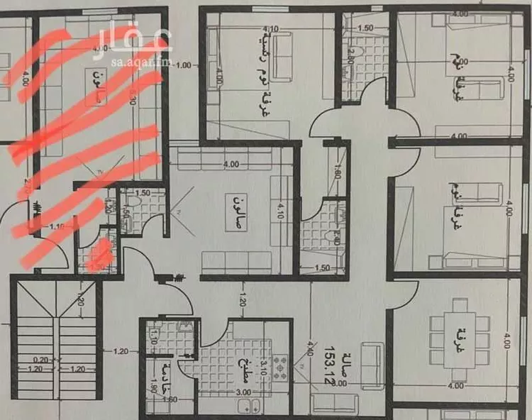 شقة للبيع في شارع يحيي البكري, حي الرغامة, مدينة جدة, منطقة مكة المكرمة صورة 2