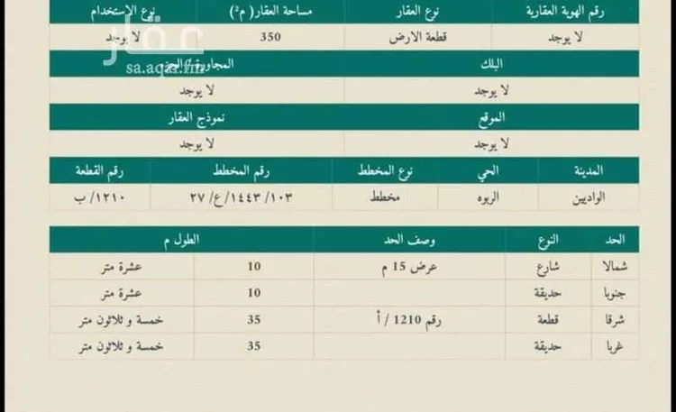 Land for Sale in Ahad Rufaidah Al Aziziyah