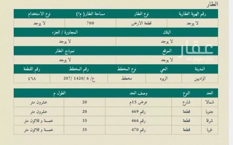 Land for Sale in Ahad Rufaidah Al Aziziyah 6