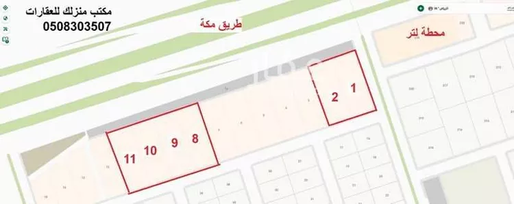 أرض للإيجار في مدينة الجله, منطقة الرياض