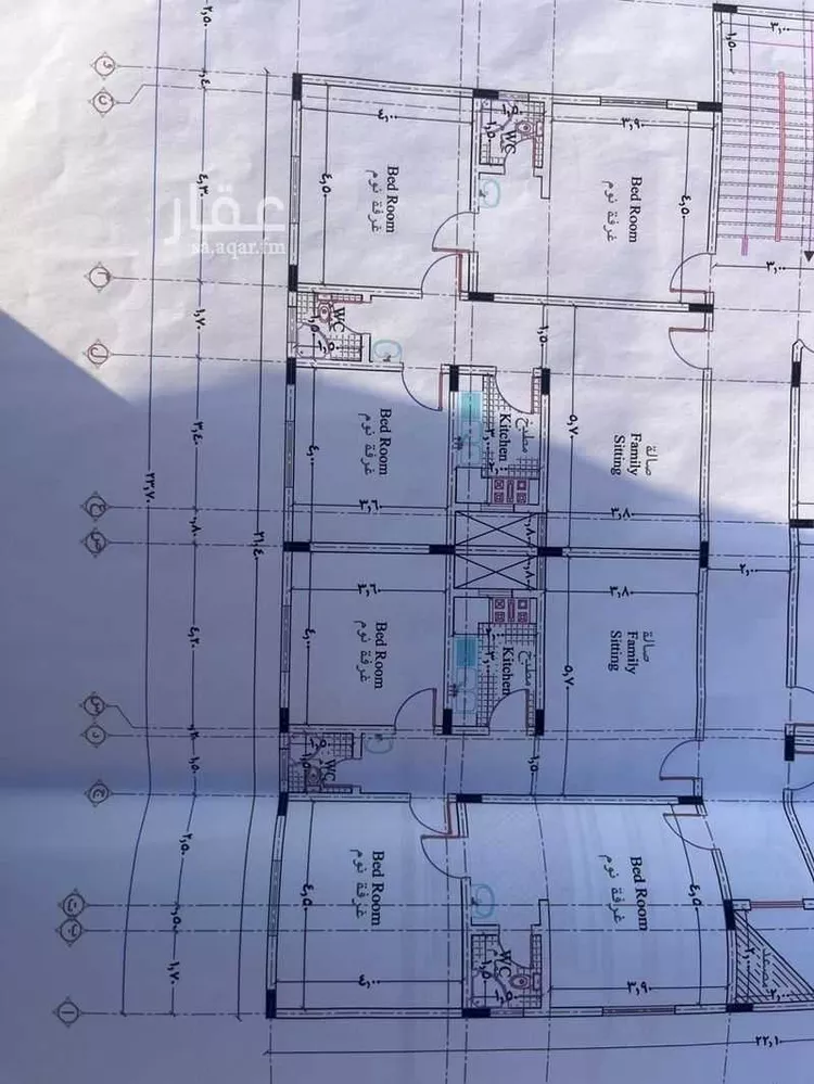 عمارة للإيجار في شارع ياقوت الحموي, حي الفيصلية, مدينة الخرج, منطقة الرياض صورة 5