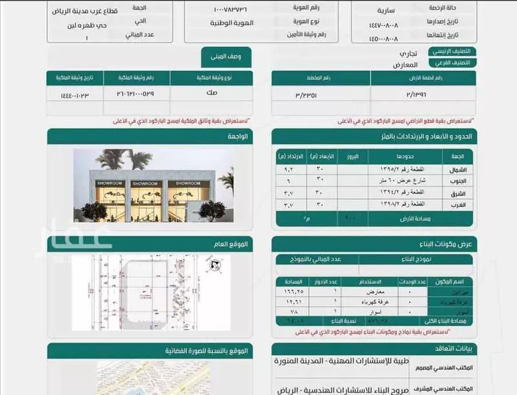 أرض للإيجار في شارع الطائف, حي ظهرة لبن, مدينة الرياض, منطقة الرياض 9