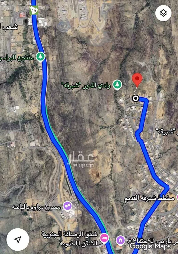 أرض للبيع في حي الرحاب, مدينة الباحة, منطقة الباحة صورة 5