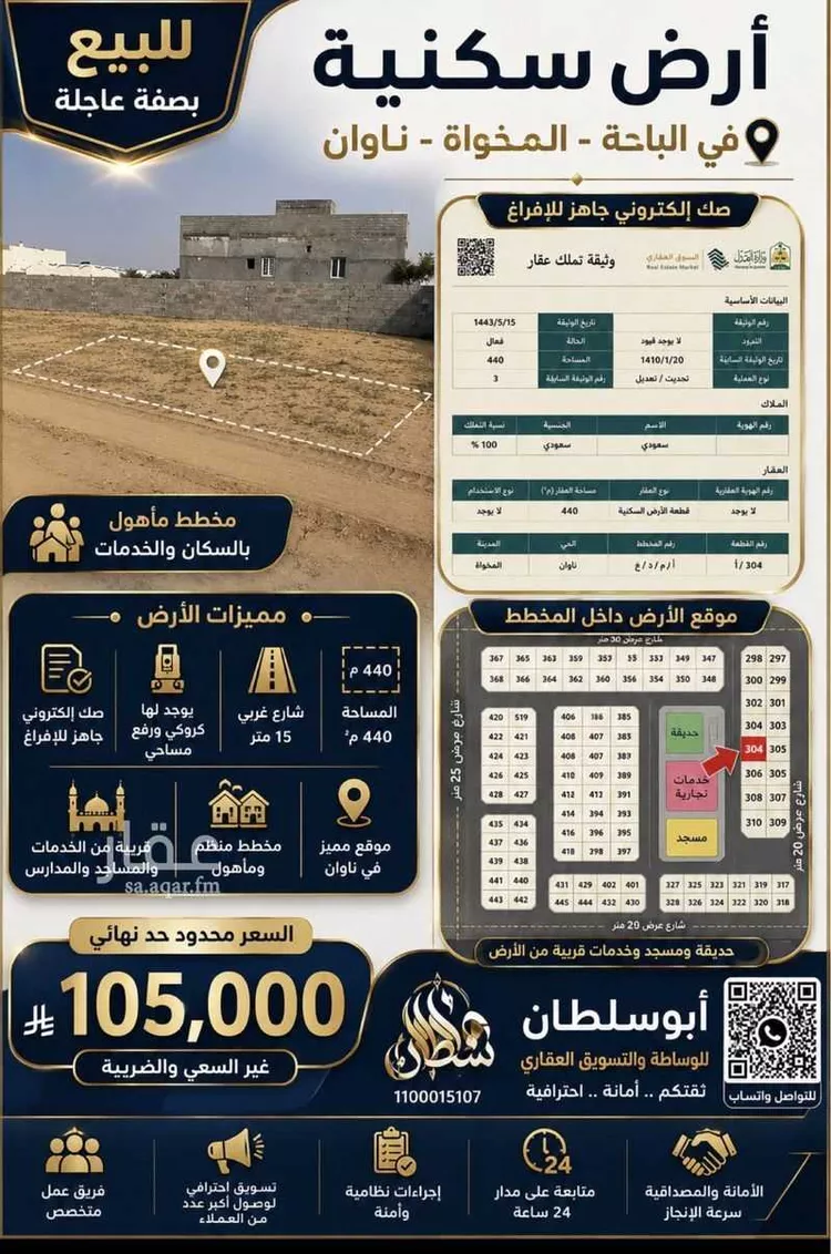 Land for Sale in Al Qunfudhah Al Khalidiyah 8