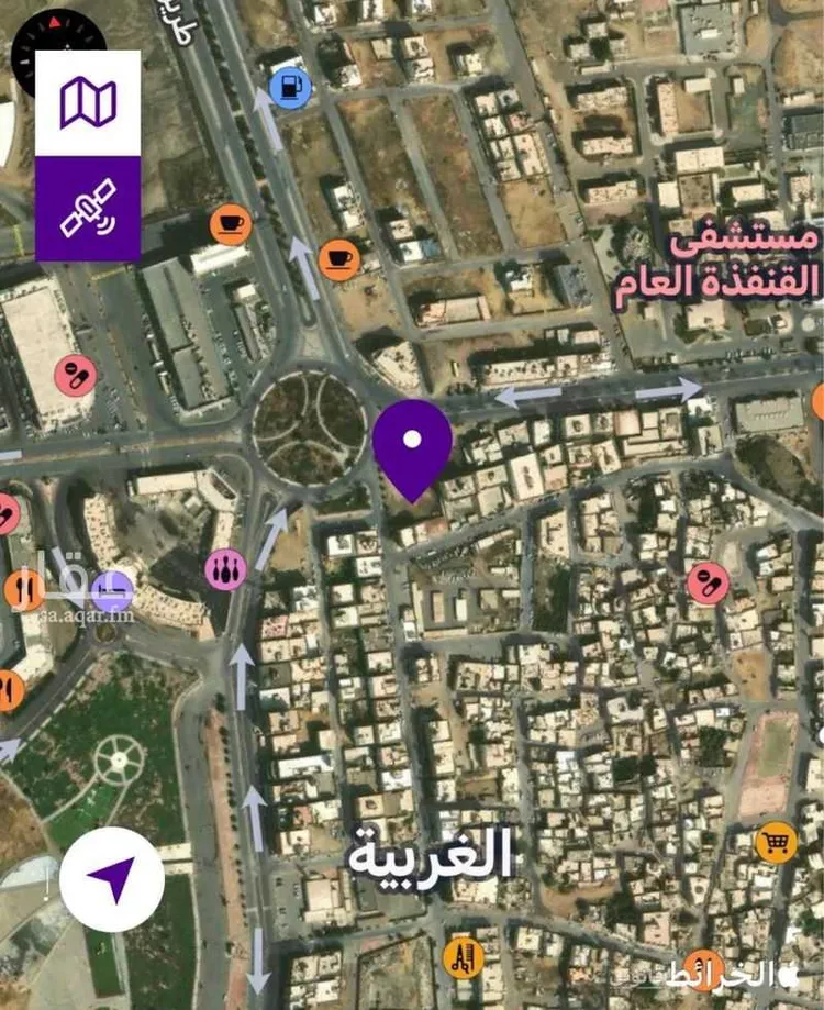 أرض للبيع في شارع أوفي بن عرفطه, حي الغربية, مدينة القنفذة, منطقة مكة المكرمة 10