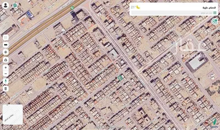 أرض للبيع في شارع عامر ابن الاشجعي, حي طيبة, مدينة الدمام, المنطقة الشرقية صورة 3