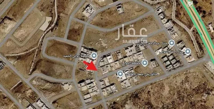 أرض للبيع في شارع الملك عبدالعزيز, حي الرهوة, مدينة بلجرشي, منطقة الباحة
