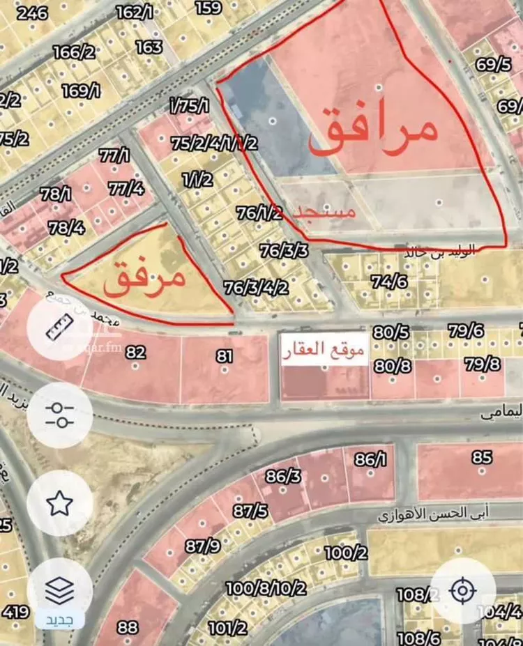 أرض للبيع في شارع يزيد اليمامي, حي البيان, مدينة الرياض, منطقة الرياض صورة 3