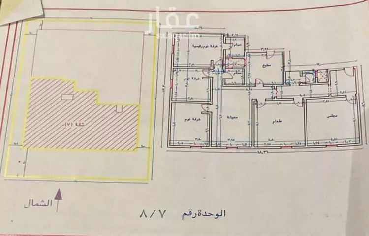 شقة للبيع في شارع مصافي, حي ظهرة لبن, مدينة الرياض, منطقة الرياض صورة 2
