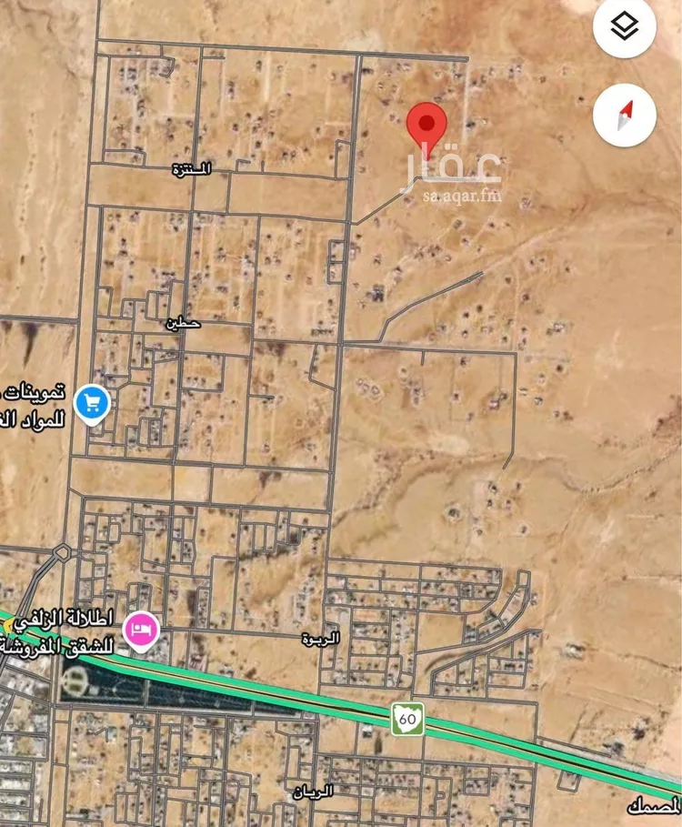 أرض للبيع في حي الورود, مدينة الزلفي, منطقة الرياض صورة 2