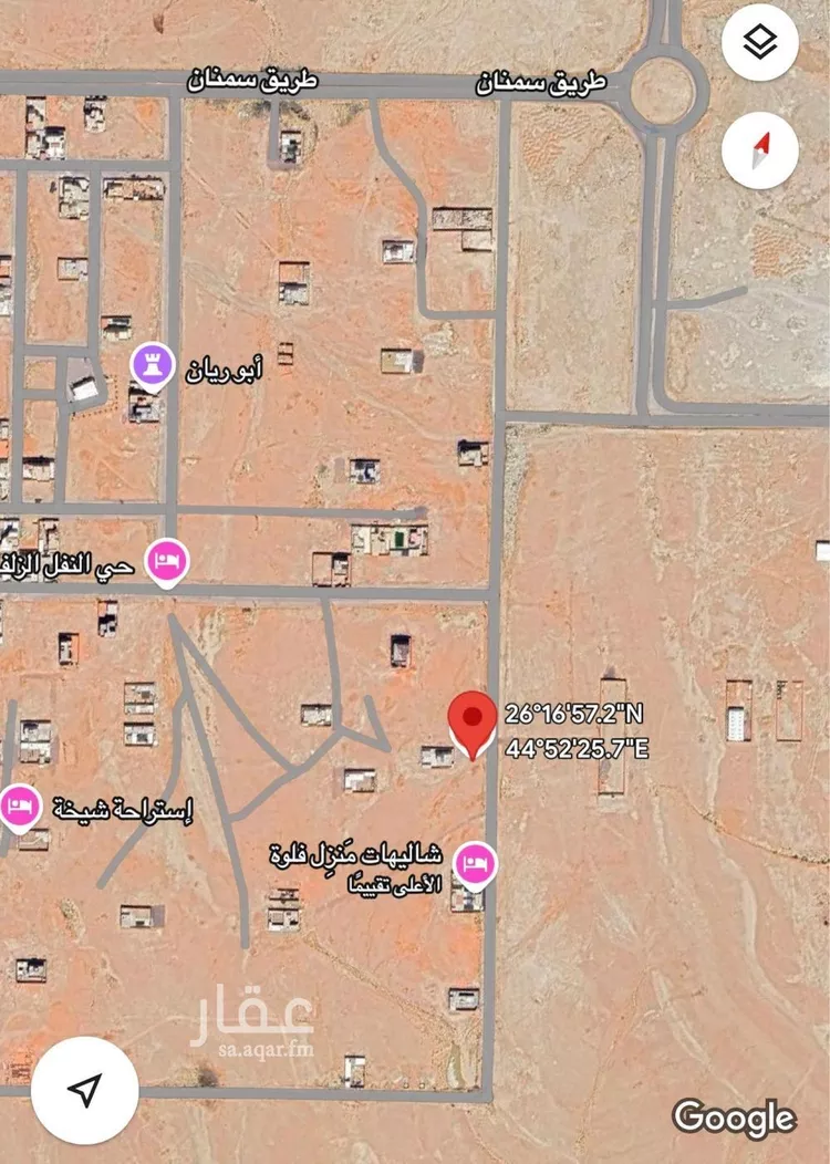 أرض للبيع في شارع 000000, حي النفل, مدينة الزلفى, منطقة الرياض صورة 3