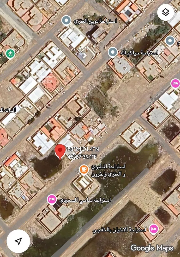 أرض للبيع في حي الروضة, مدينة الخفجى, المنطقة الشرقية