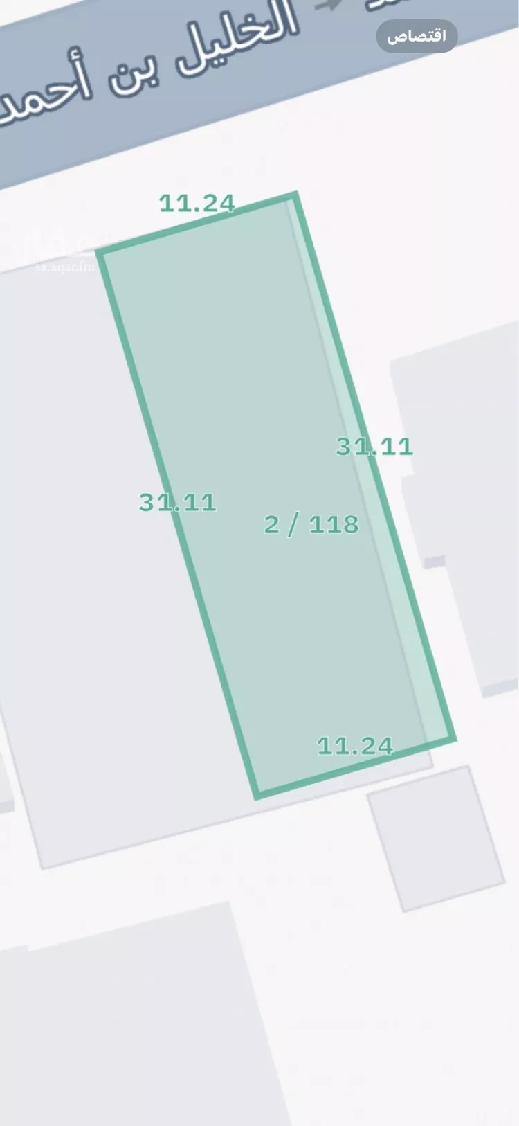 أرض للبيع في شارع الخليل بن احمد, حي المنار, مدينة الزلفي, منطقة الرياض صورة 2