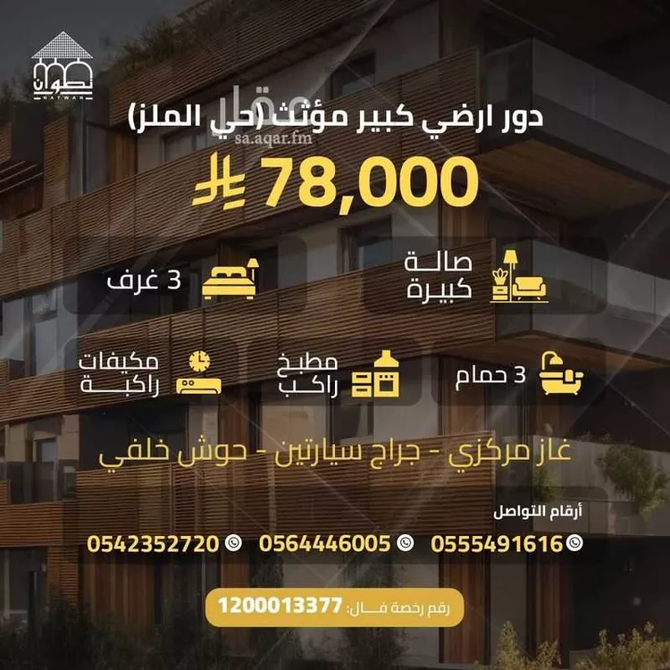 Floor for Rent in Riyadh Al Malaz
