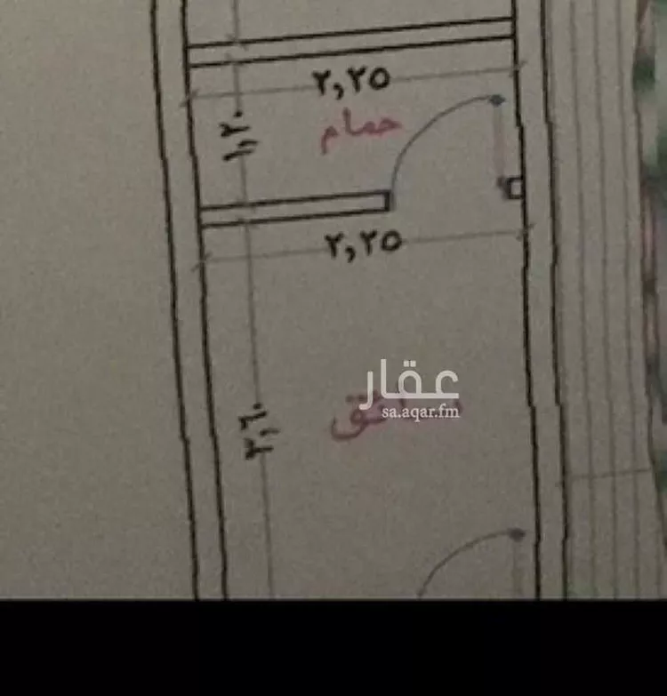غرفة للإيجار في شارع رقم 229, حي النرجس, مدينة الرياض, منطقة الرياض 3