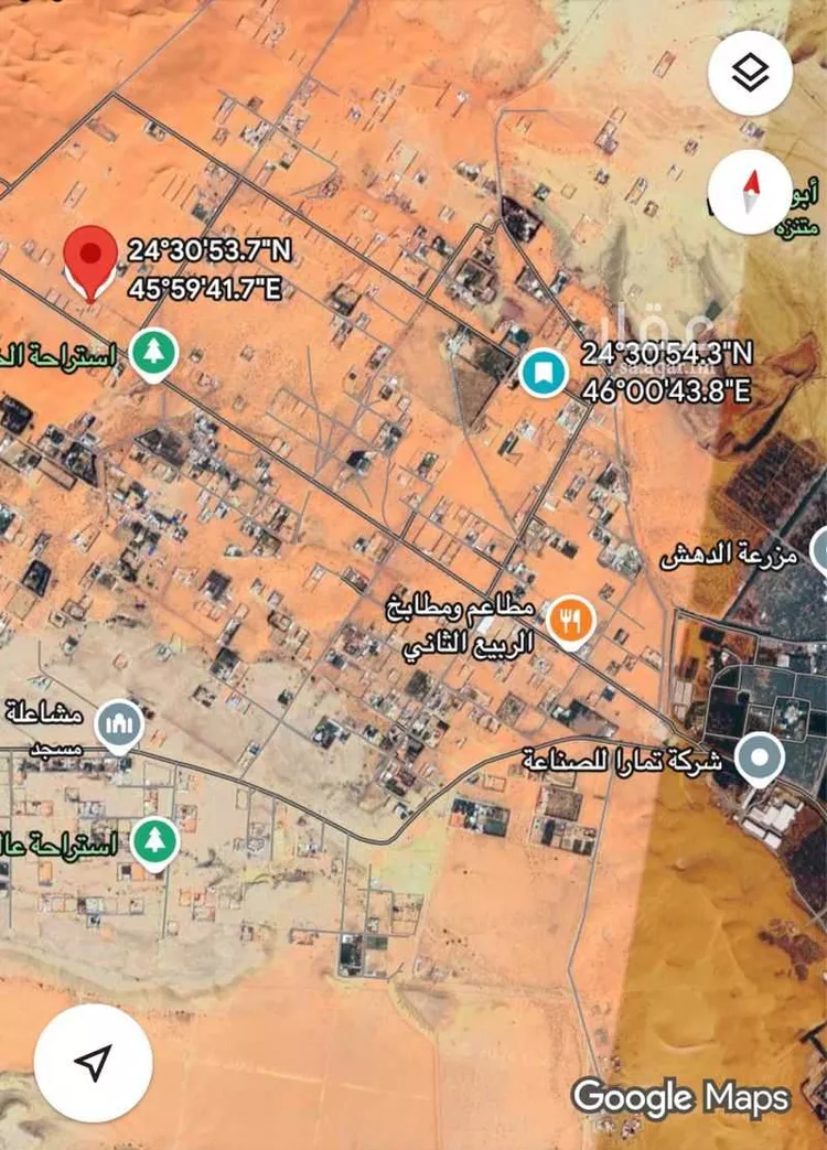 أرض للبيع في حي هجره الذيبيه وخضراء, مدينة هجره الذيبيه وخضراء, منطقة الرياض صورة 2