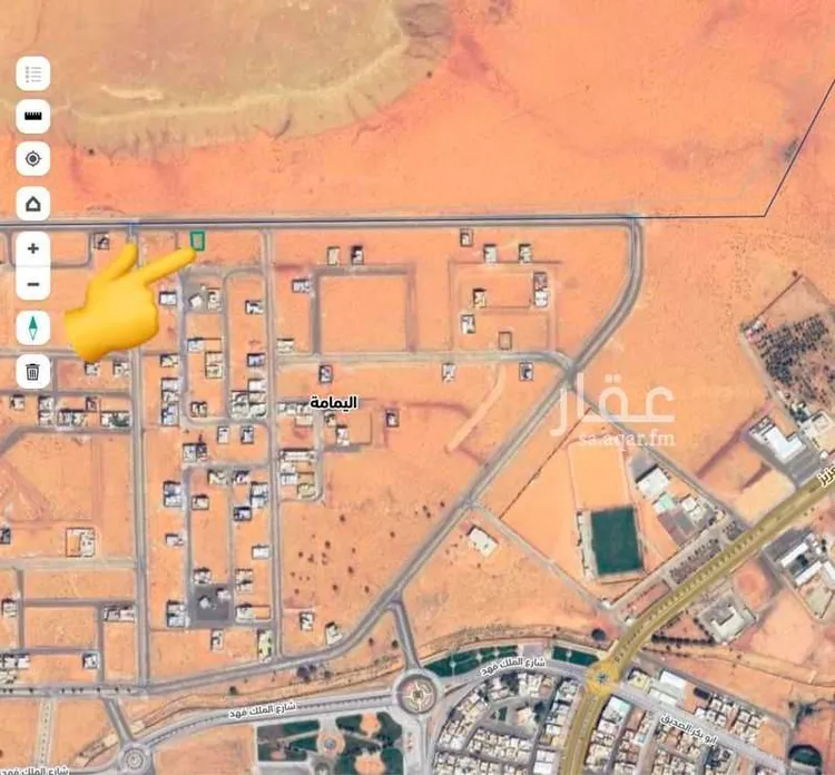أرض للبيع في شارع معروف الرصافي, حي اليمامة, مدينة مرات, منطقة الرياض