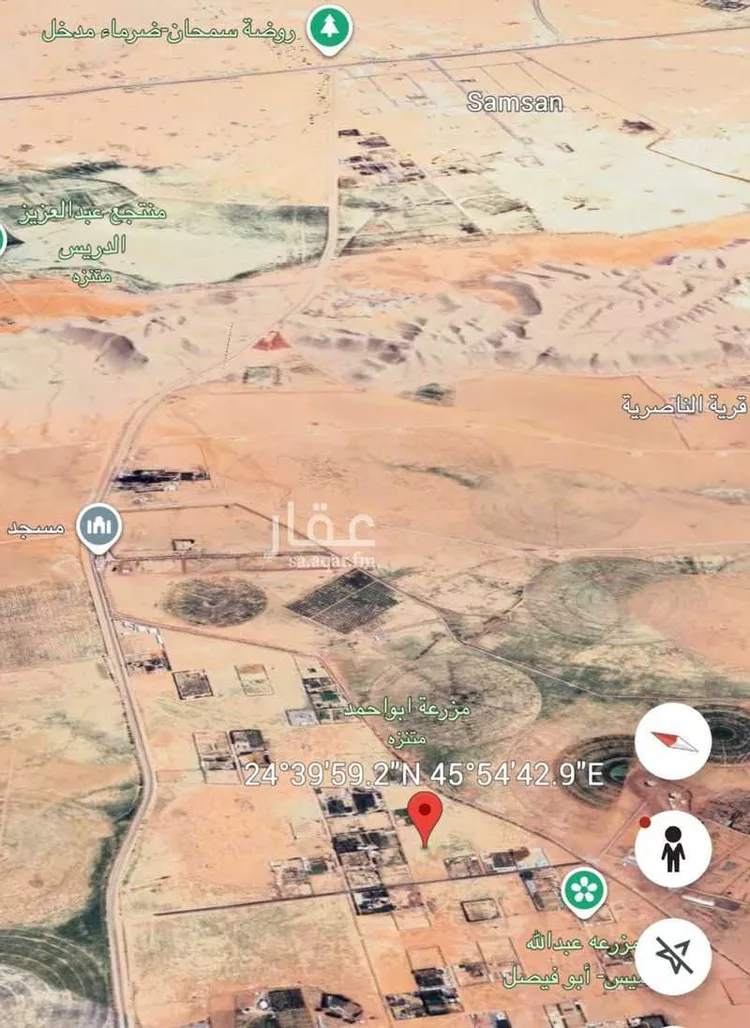 أرض للبيع في حي مزارع قصور النقعه, مدينة مزارع قصور النقعه, منطقة الرياض
