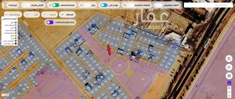 أرض للبيع في شارع 22548457, حي الضاحية, مدينة سكاكا, منطقة الجوف صورة 3