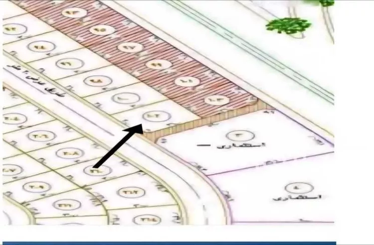 أرض للبيع في حي شمال الجامعة, مدينة تبوك, منطقة تبوك صورة 2