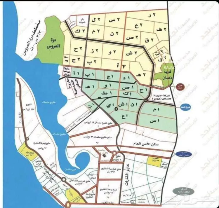 أرض للبيع في حي الجزيرة, مدينة جدة, منطقة مكة المكرمة صورة 3