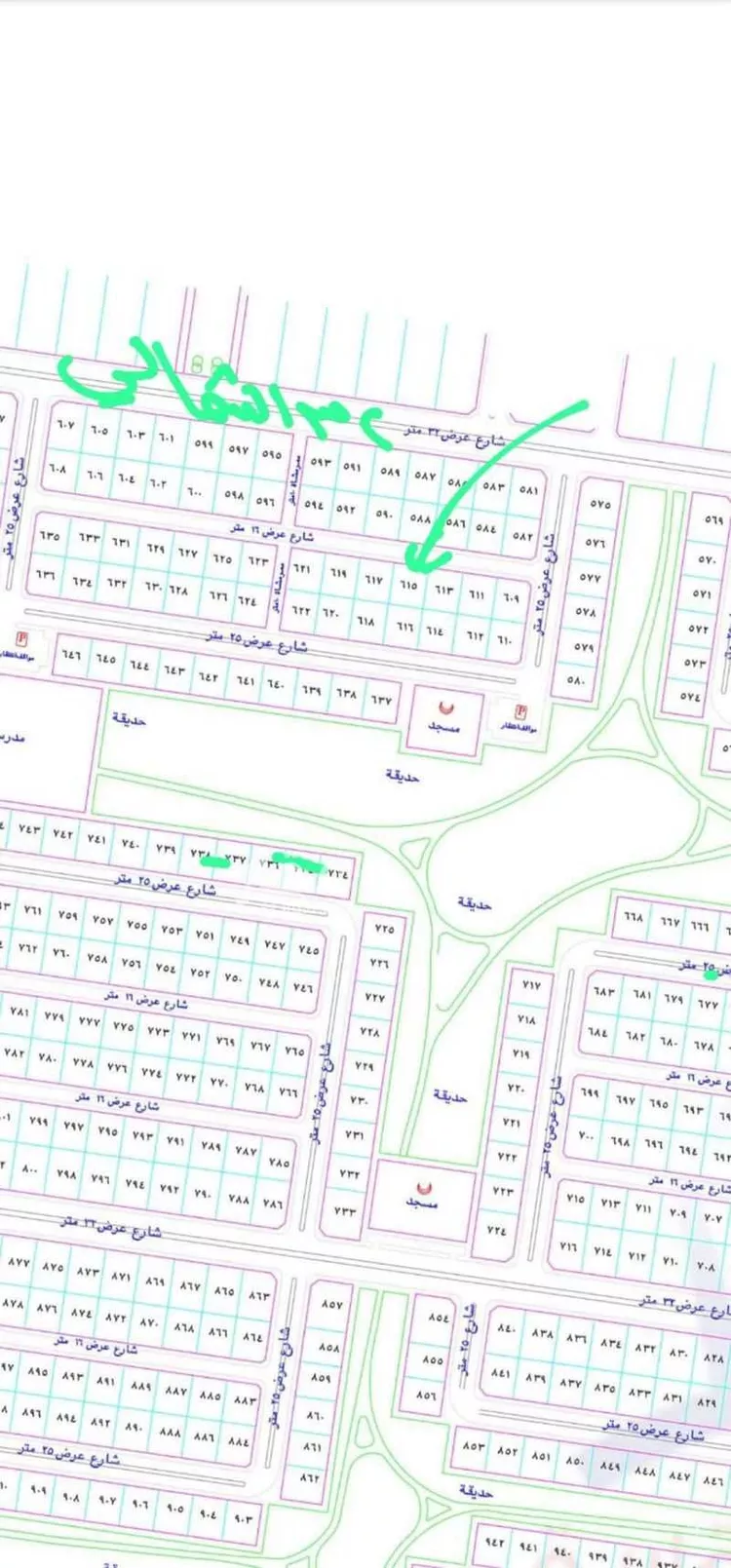 Land for Sale in Jeddah Az Zomorod صورة 2