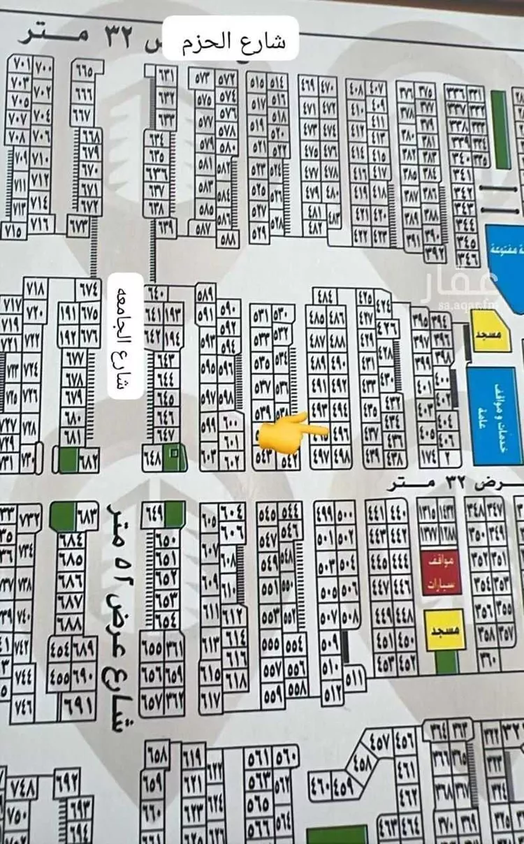 أرض للبيع في حي النور, مدينة جدة, منطقة مكة المكرمة
