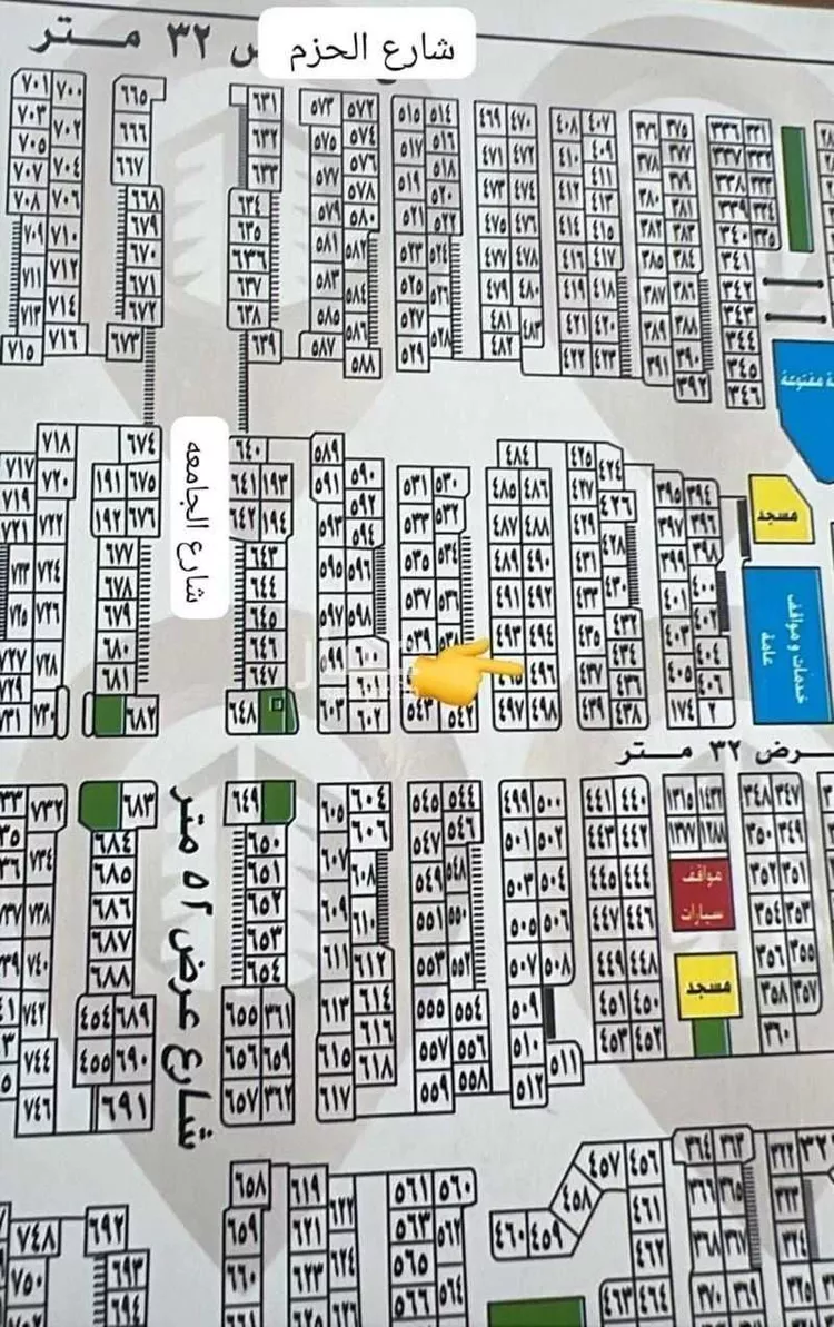 أرض للبيع في حي النور, مدينة جدة, منطقة مكة المكرمة