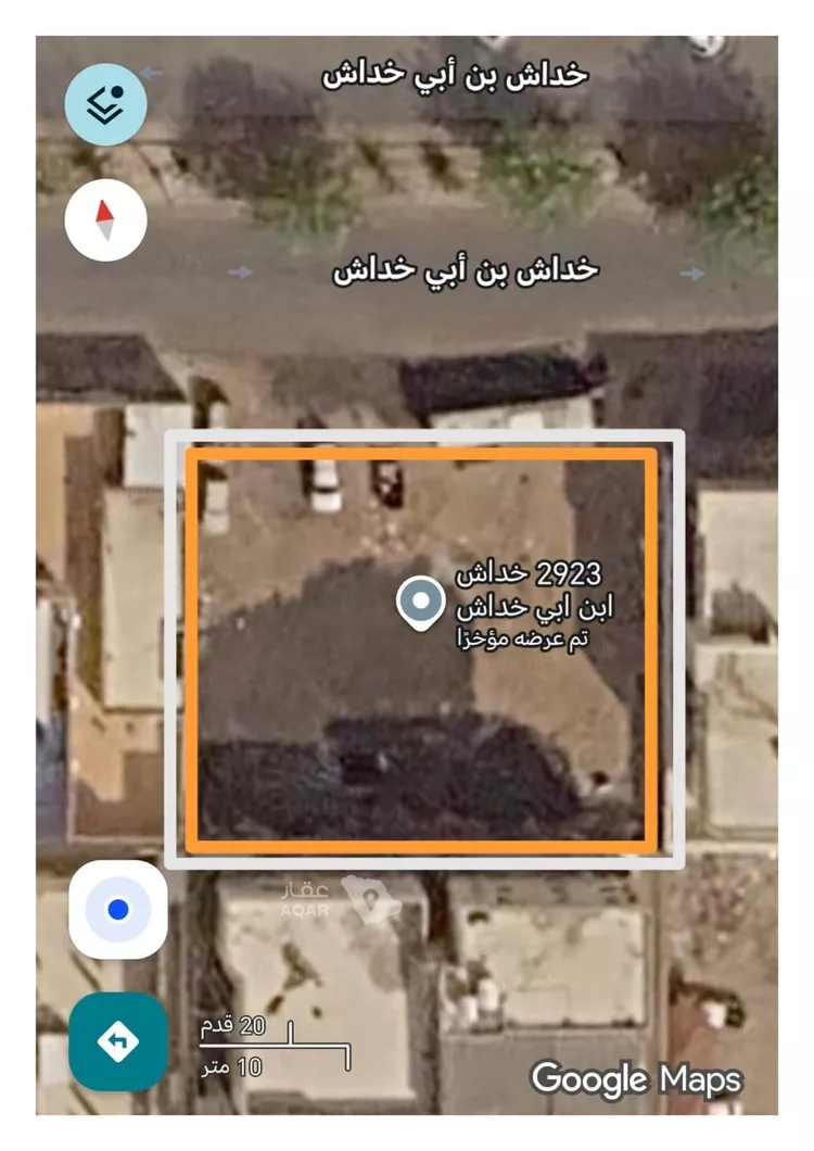 أرض للبيع في شارع خداش ابن ابي خداش, حي الدفاع, مدينة المدينة المنورة, منطقة المدينة المنورة صورة 3