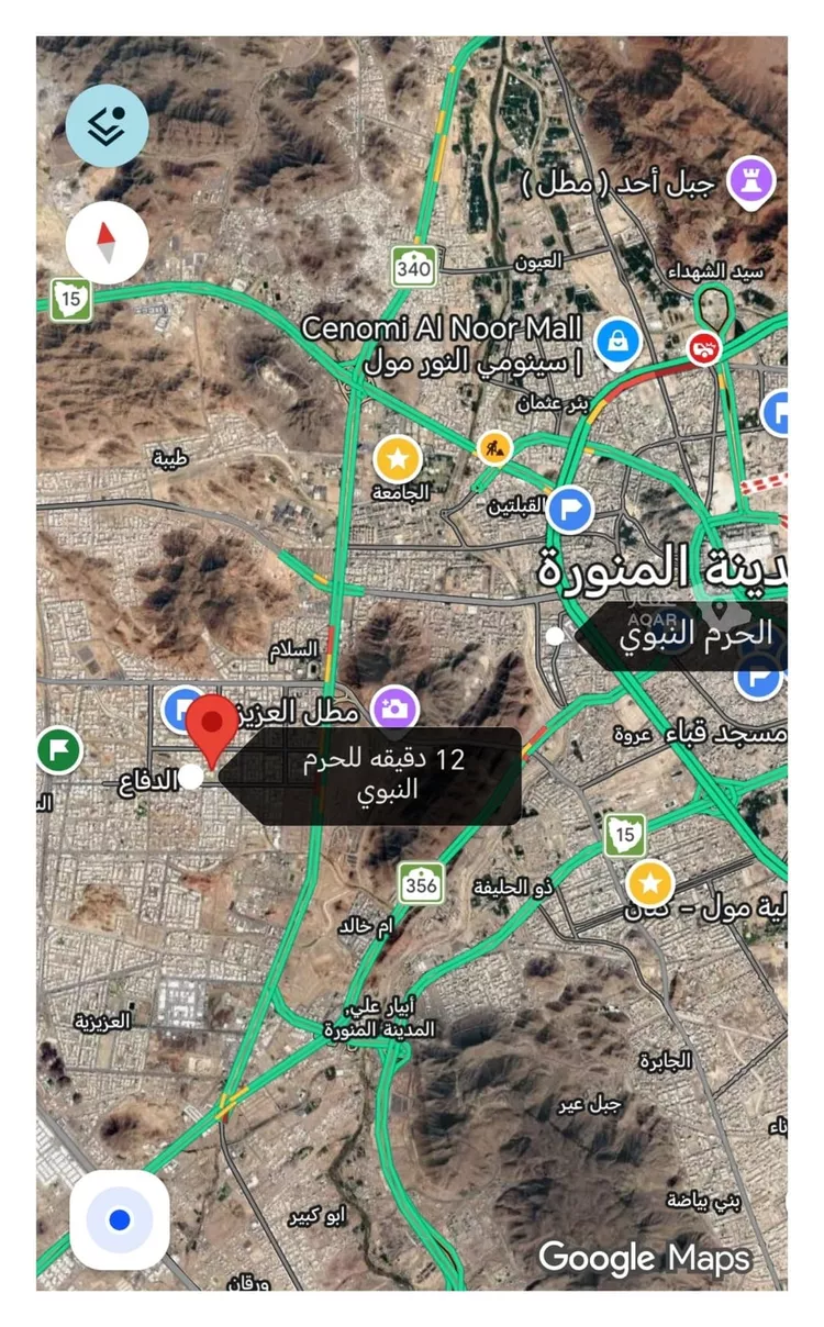 أرض للبيع في شارع خداش ابن ابي خداش, حي الدفاع, مدينة المدينة المنورة, منطقة المدينة المنورة صورة 4
