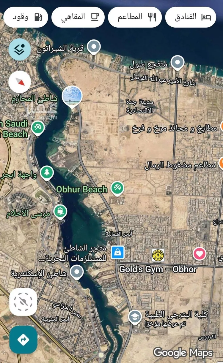 Land for Sale in Jeddah Obhur Al Shamaliyah