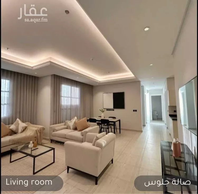 شقة للإيجار في شارع ابحر , حي الملقا, مدينة الرياض, منطقة الرياض