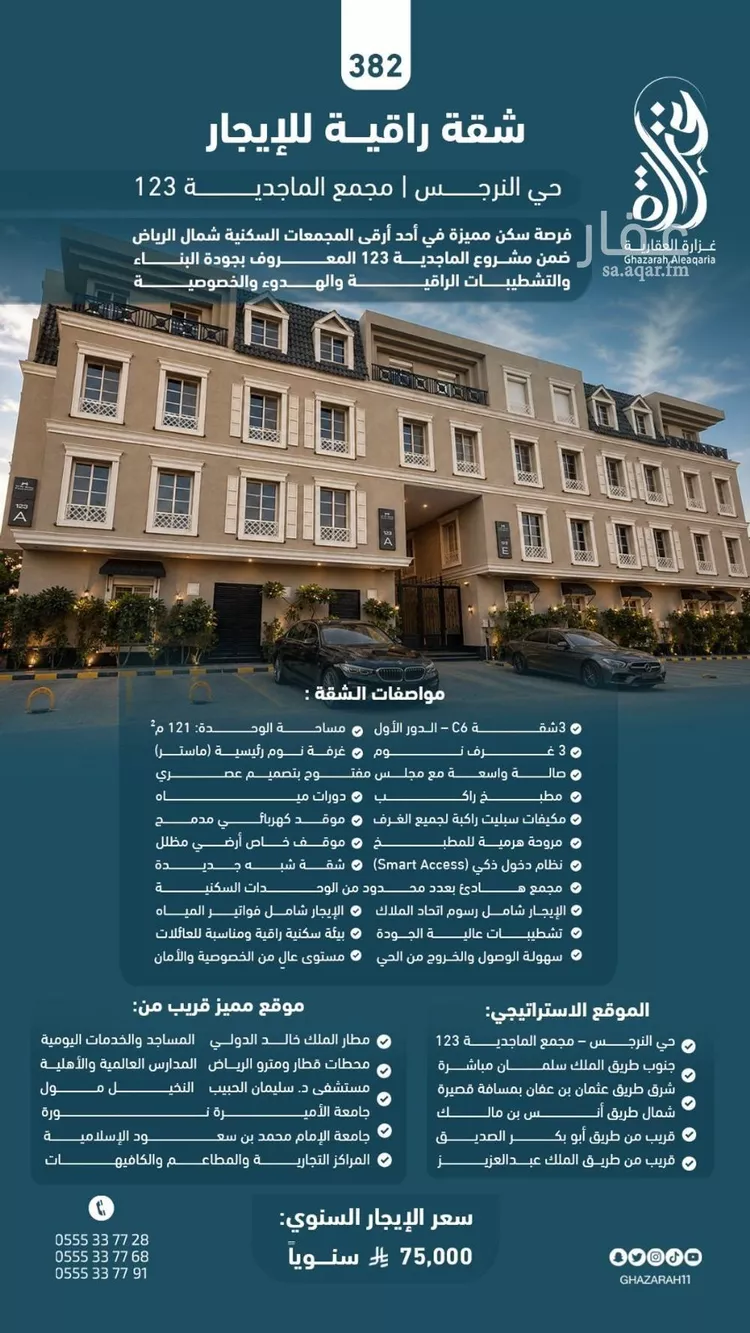Apartment for Rent in Riyadh An Narjis