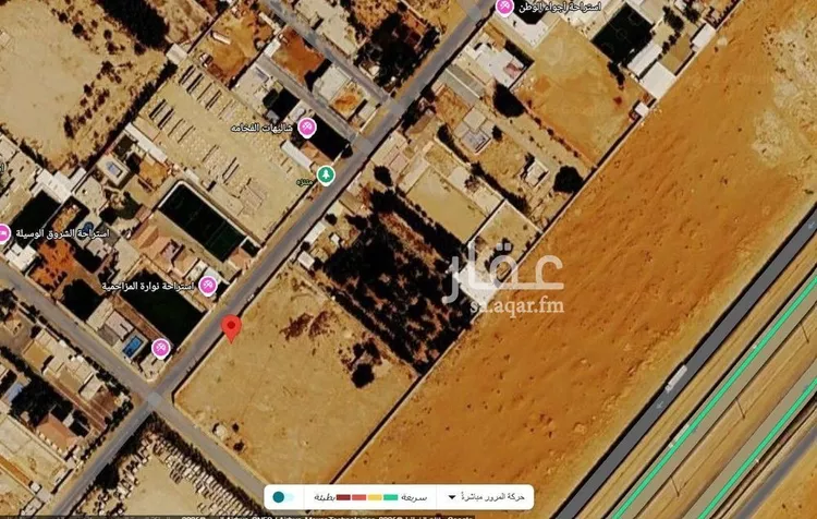أرض للبيع في شارع مسعود بن سويد, حي وسيلة, مدينة المزاحمية, منطقة الرياض صورة 2