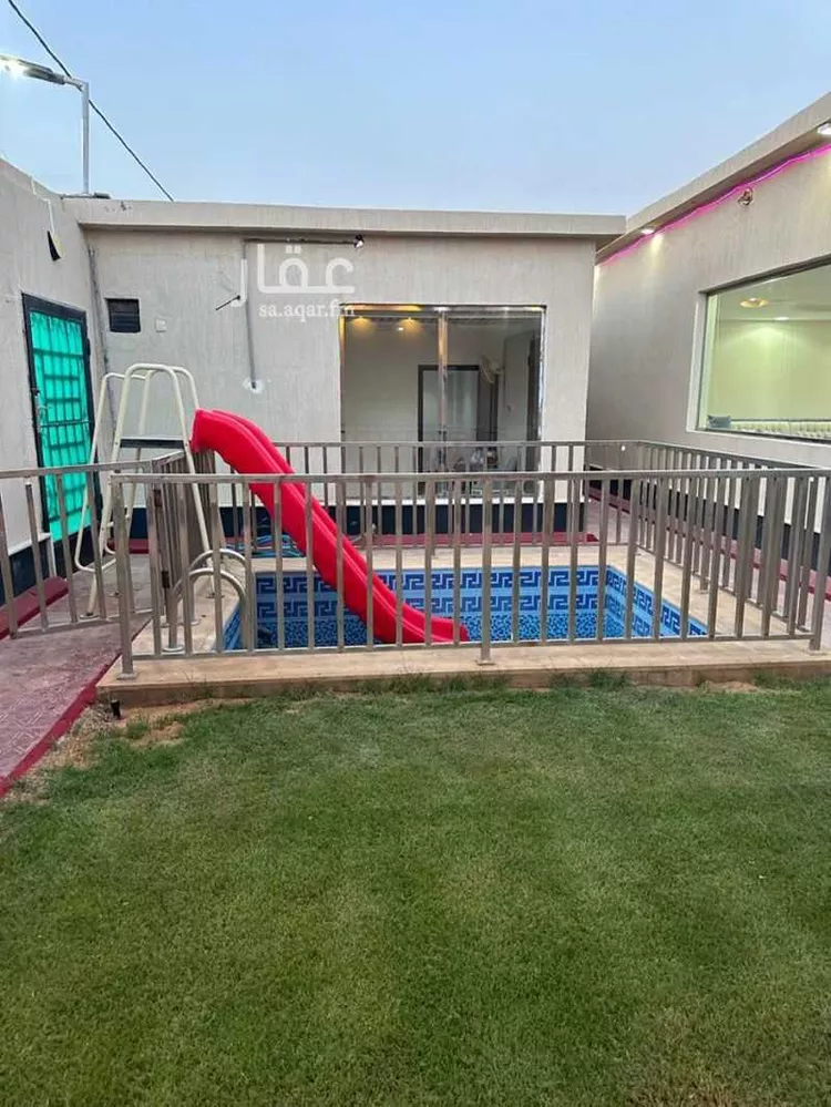 استراحة للبيع في شارع ثابت ابن معاذ الانصاري, حي العفجه, مدينة الخرج, منطقة الرياض صورة 3