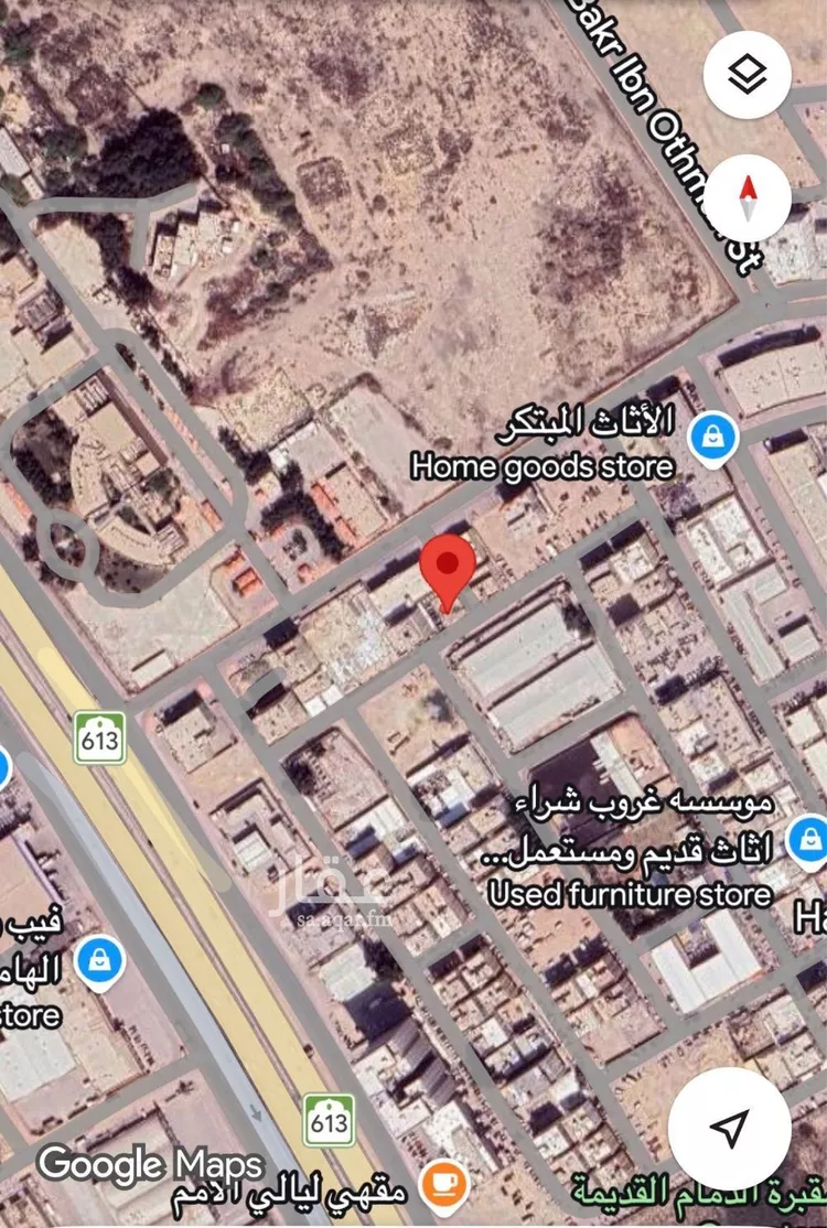 أرض للبيع في شارع ابو بكر بن عثمان, حي الأثير, مدينة الدمام, المنطقة الشرقية صورة 3