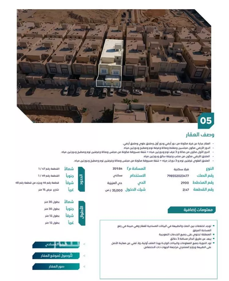 فيلا للبيع في الرياض ، حي العزيزية ، منطقة الرياض