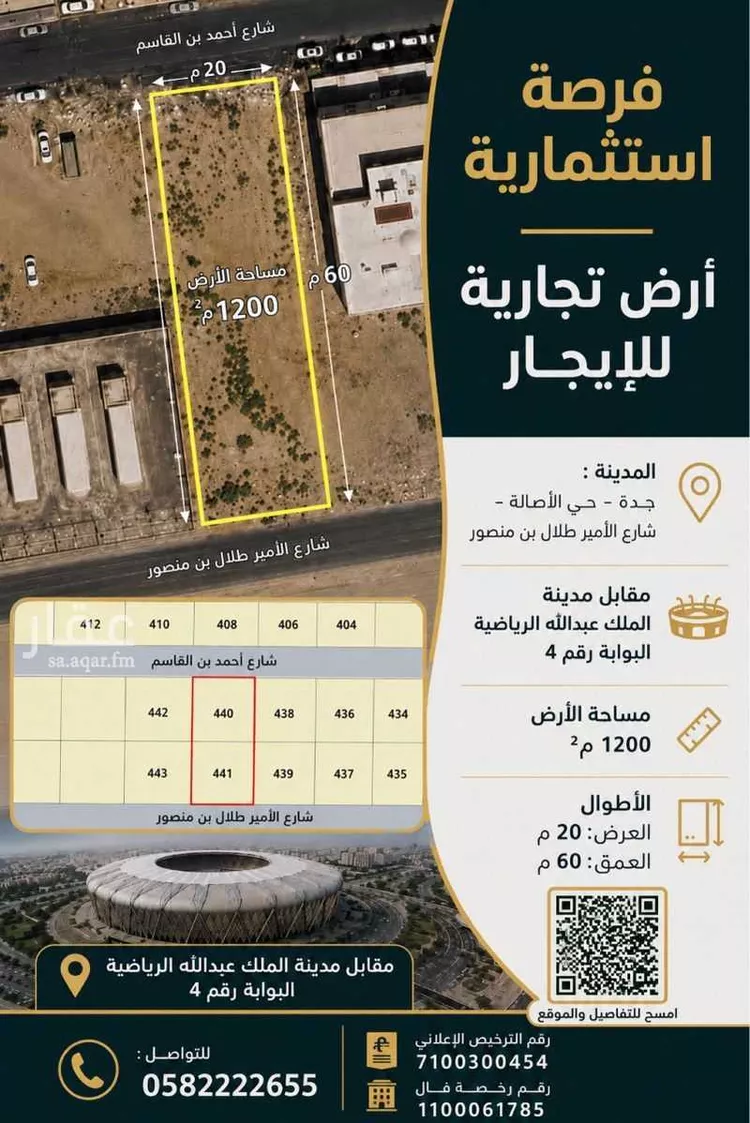 Land for Rent in Jeddah Al Asalah