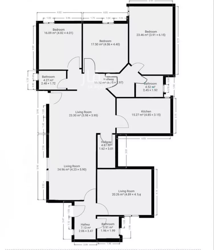 Floor for Rent in Riyadh Ar Rabwah 9