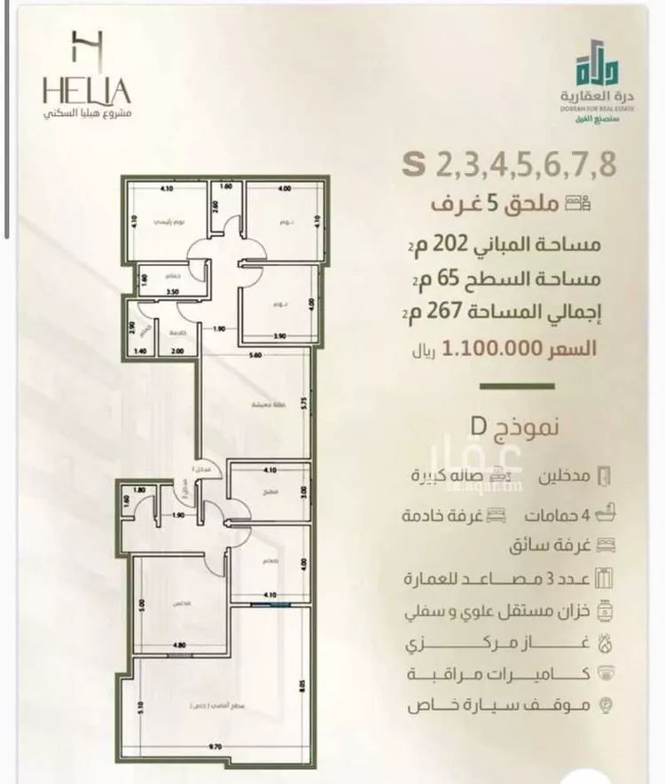 شقة للبيع في شارع طريق الملك فهد فرعي, حي النزهة, مدينة جدة, منطقة مكة المكرمة
