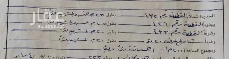 أرض للبيع في شارع الشفا 78, حي الشفاء, مدينة روضه سدير, منطقة الرياض
