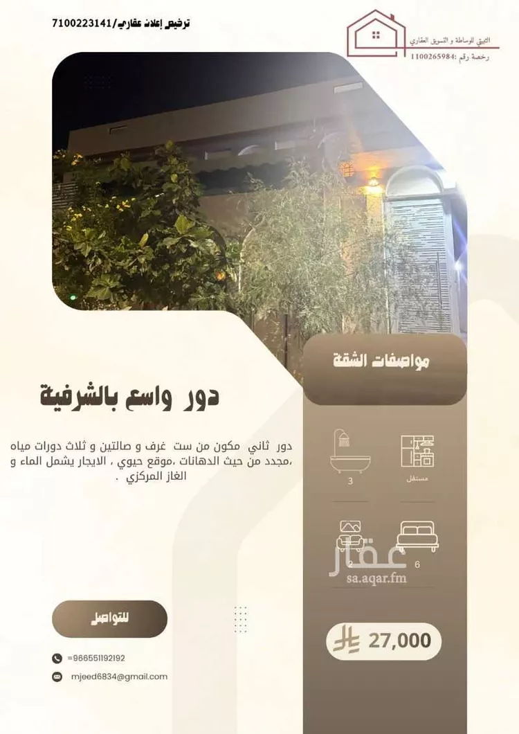 Floor for Rent in Taif Al Faisaliah