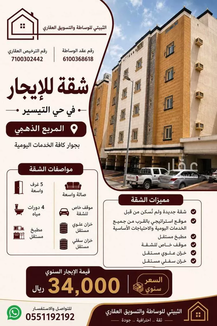 Apartment for Rent in Jeddah Jeddah